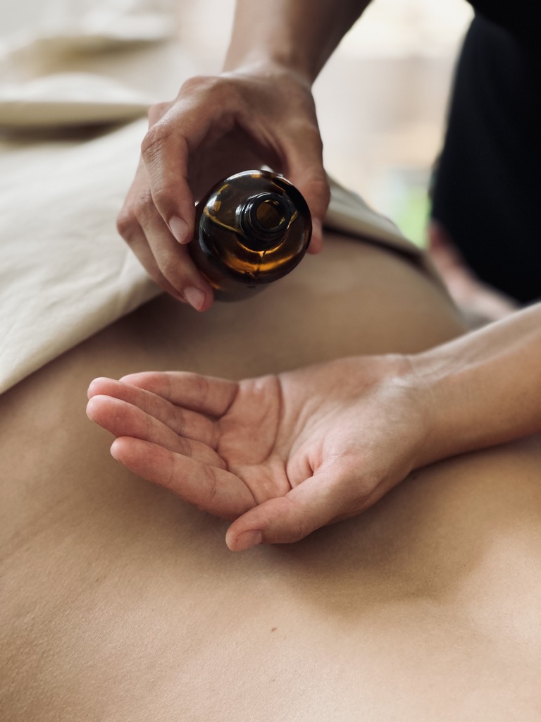 Aromaölmassage